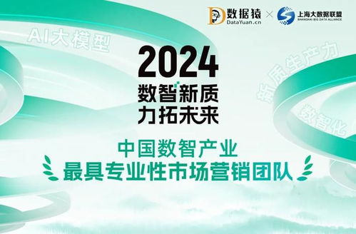 2024中国数智产业最具专业性市场营销团队 榜正式发布